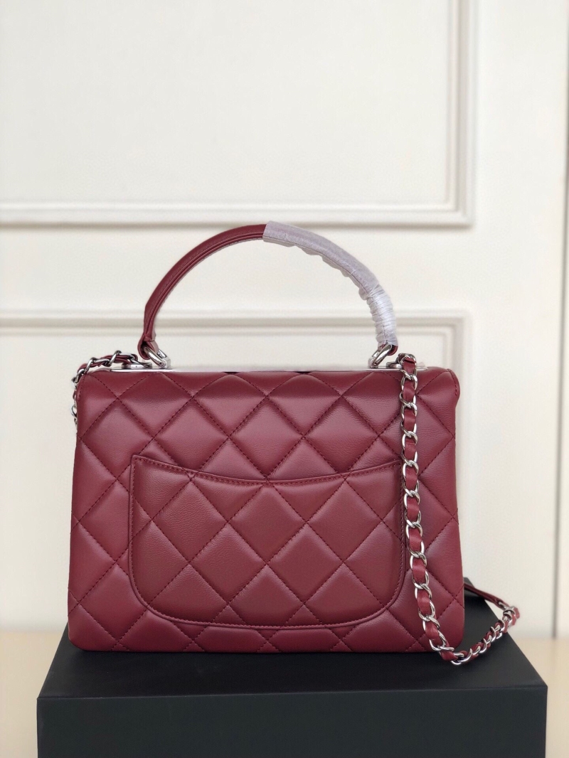 Ch**el top handle bags